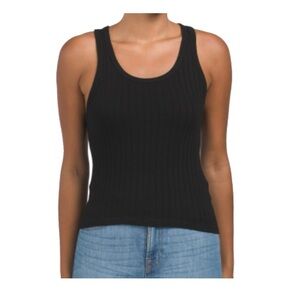 RE/DONE Hanes 60's Hemp Tank Black size M